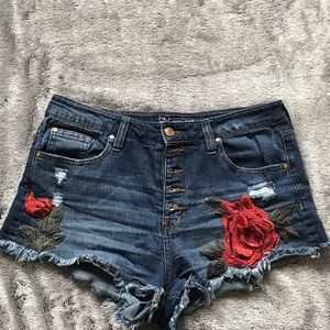 Jean shorts